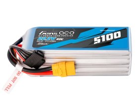 Akumulator LiPo 5100mAh 22,2V 80C 6S1P XT90 G-Tech |  GEA516S80X9GT GENS ACE