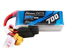 Akumulator LiPo 700mAh 11,1V 60C 3S1P XT30 G-Tech | GEA7003S60XGT GENS ACE