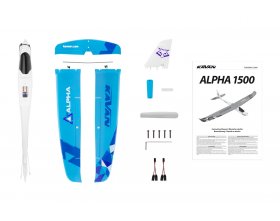 Alpha 1500 V2 RTF 2,4 GHz - niebieska | KAVAN