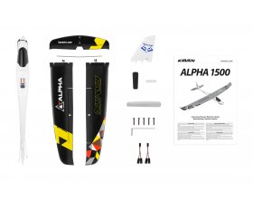 Alpha 1500 V2 ARF 2,4 GHz - czarna | KAVAN