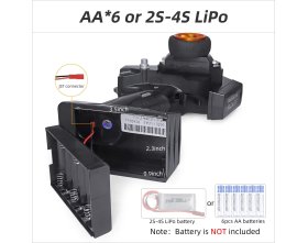 Aparatura RC4GS V3 (5CH) z odbiornikiem R6F | 1RL0100 RADIOLINK