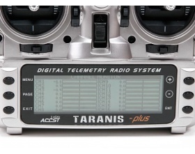 Aparatura Taranis X9D Plus z telemetrią + moduł R9M + Walizka EVA (bez odbiornika)