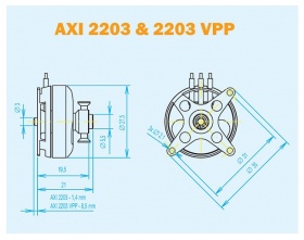 AXI 2203/40 VPP GOLD - Model Motors