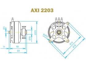 AXI 2203/46 GOLD - Model Motors