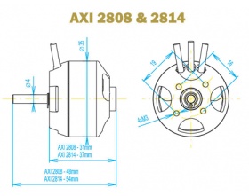 AXI 2808/20 GOLD - Model Motors