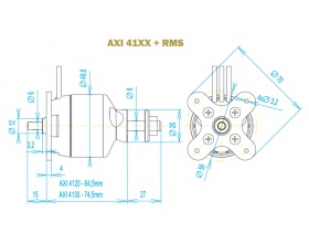 AXI 4130/16 V2 GOLD - Model Motors