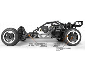 Baja 5B GAS SBK 1:5 2WD (Self Build Kit) | 160323 HPI