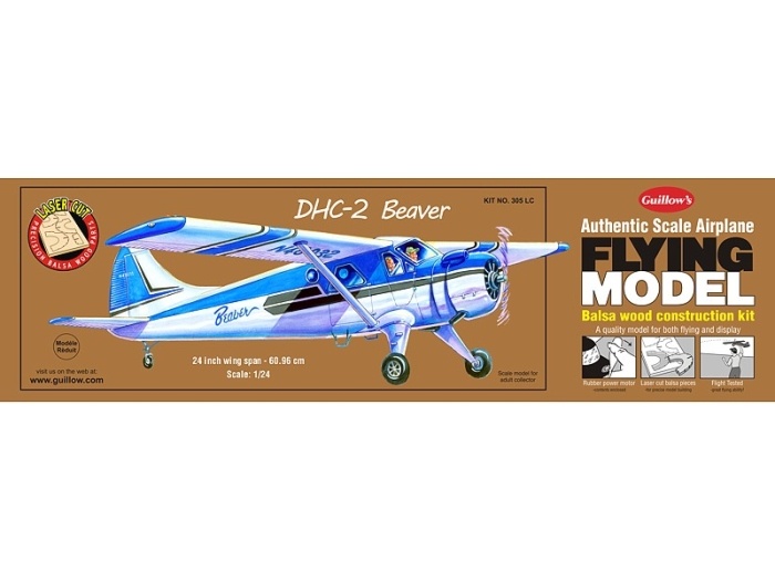 Beaver DHC-2 610mm - 305 LC Guillow