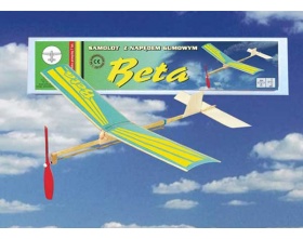 BETA samolot z napędem gumowym