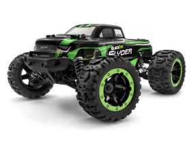 BlackZon Slyder MT 1/16 4WD RTR + LED (zielony) | 540100