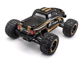 BlackZon Slyder MT 1/16 4WD RTR + LED (złoty) | 540101
