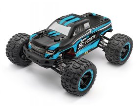 BlackZon Slyder MT 1/16 4WD RTR + LED (niebieski) | 540104