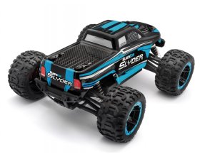 BlackZon Slyder MT 1/16 4WD RTR + LED (niebieski) | 540104