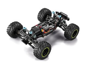BlackZon Smyter MT Turbo Bezszczotkowy Monster Truck 1:12 (zielony) | 540230 HPI