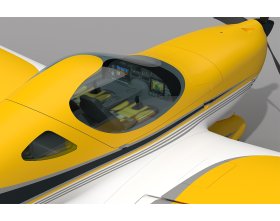 Bristell B23 1600mm ARF (żółty) | KAV02.8079 KAVAN