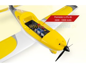 Bristell B23 1600mm ARF (żółty) | KAV02.8079 KAVAN