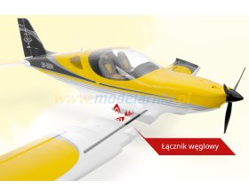 Bristell B23 1600mm ARF (żółty) | KAV02.8079 KAVAN