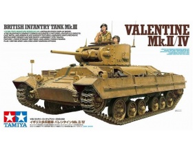 British Infantry Tank Mk.III Valentine Mk.II/IV 1:35 | Tamiya 35352