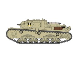 Carro comando M13/40 with 8mm Machine Guns 1:72 | 72129 IBG