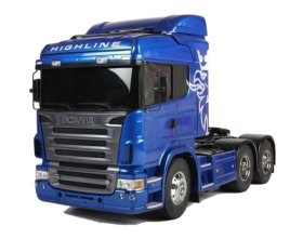 Ciężarówka Scania R620 6x4 Highline KIT 1/14 Niebieska | TA-56327 TAMIYA