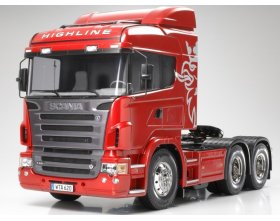 Ciężarówka Scania R620 Highline KIT 1/14 Czerwona | TA-56323 TAMIYA
