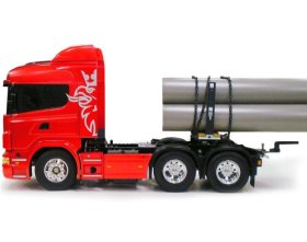 Ciężarówka Scania R620 Highline KIT 1/14 Czerwona | TA-56323 TAMIYA