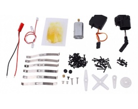 Ciężarówka wojskowa WPL B-24K 1:16 4x4 - KIT (Zielony)  
