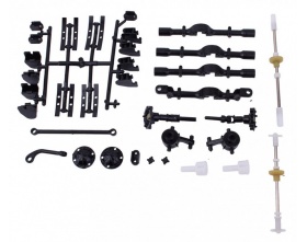 Ciężarówka wojskowa WPL B-24K 1:16 4x4 - KIT (Zielony)  