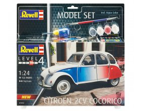 Citroën 2CV Cocorico (model set) 1:24 | 67653 REVELL