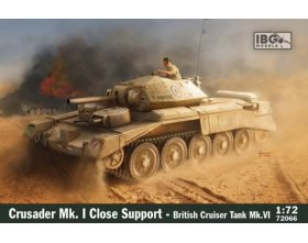 Crusader Mk. I Close Support - British Cruiser Tank Mk. VI 1:72 | 72066 IBG