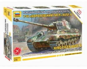 Czołg King Tiger Ausf.B 1:72 | Zvezda 5023