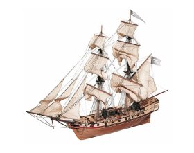 Drewniany model statku pirackiego Bryg Corsair 1:80 | 13600 OCCRE
