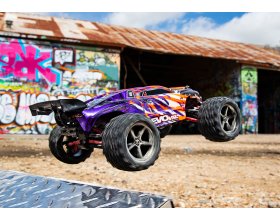 E-Revo VXL TSM Bezszczotkowy 1/16 (purpurowy) | 71076-8-PRPL TRAXXAS