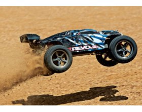 E-Revo VXL TSM Bezszczotkowy 1/16 (niebieski) | 71076-8-BLUEX TRAXXAS