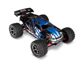 E-Revo VXL TSM Bezszczotkowy 1/16 (niebieski) | 71076-8-BLUEX TRAXXAS