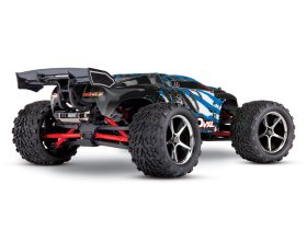 E-Revo VXL TSM Bezszczotkowy 1/16 (niebieski) | 71076-8-BLUEX TRAXXAS