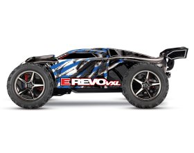 E-Revo VXL TSM Bezszczotkowy 1/16 (niebieski) | 71076-8-BLUEX TRAXXAS