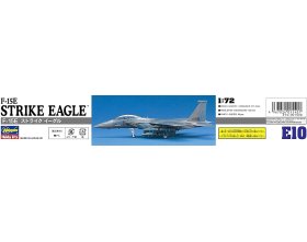 F-15E Strike Eagle (U.S. Air Force Fighter / Attacker) 1:72 | E10-00540 HASEGAWA