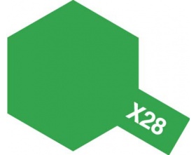 Farba akrylowa - X-28 PARK GREEN - 81528 Tamiya