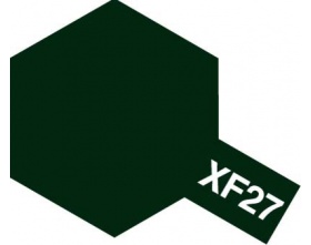 Farba akrylowa XF-27 BLACK GREEN 23ml - Tamiya 81327