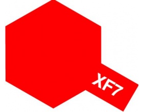 Farba akrylowa - XF-7 FLAT RED - 81707 Tamiya