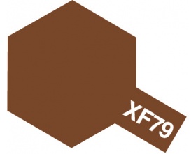 Farba akrylowa - XF-79 LINOLEUM DECK BROWN - 81779 Tamiya