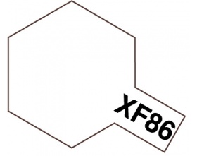 Farba akrylowa - XF-86 FLAT CLEAR - 81786 Tamiya