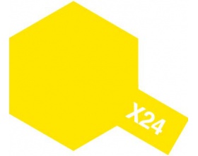 Farba akrylowa - X-24 CLEAR YELLOW - 81524 Tamiya