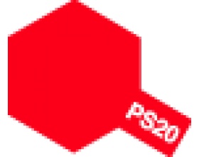 PS-20 FLUORESCENT RED - 86020 Tamiya