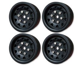 Felgi Beadlock Trial Trail Crawler 1/10 1,9" Metal Czarne 4szt. | 004661