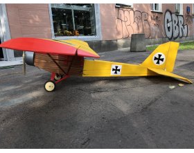 Fokker model spalinowy (2550mm)