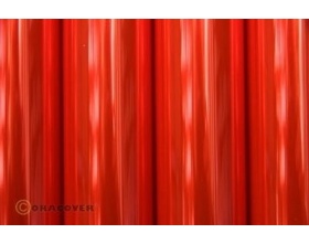 Folia ORACOVER Fluor Czerwony Transparent - 21-026