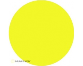 Folia ORACOVER Fluor Żółty Transparent - 21-035