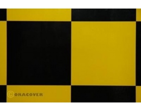 Folia ORACOVER Kratka 105mm Żółto-czarna - 691-033-071